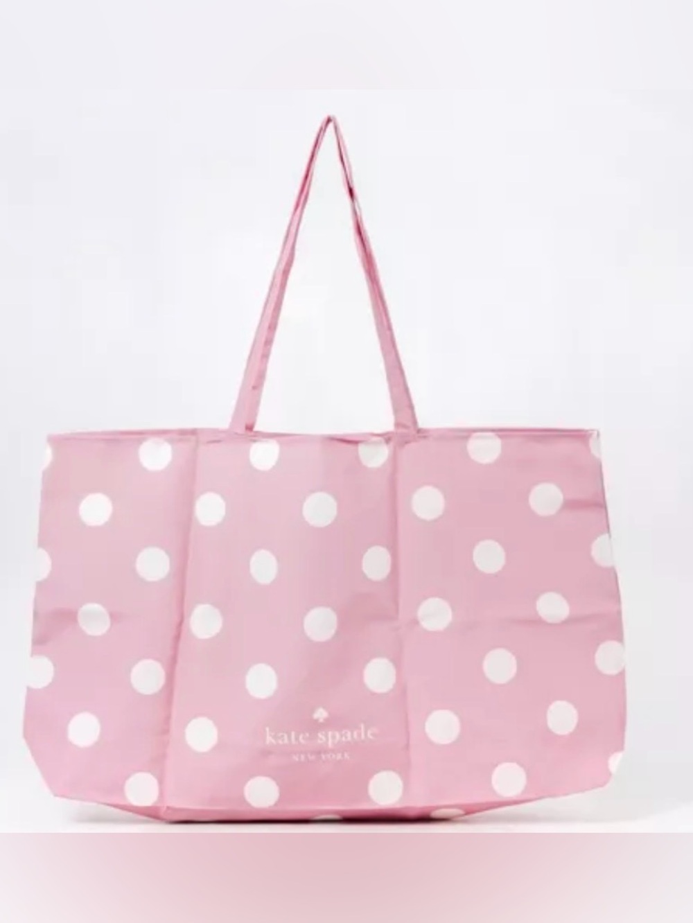 New kate spade New York Pink Polka Dot Tote Bag